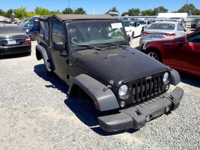 Photo 1 from auction – 2017 JEEP WRANGLER S with VIN 1C4GJWAG2HL753713