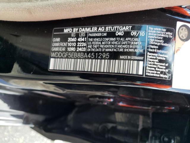 Photo 10 from auction – 2011 MERCEDES-BENZ C 300 with VIN WDDGF5EB8BA451295