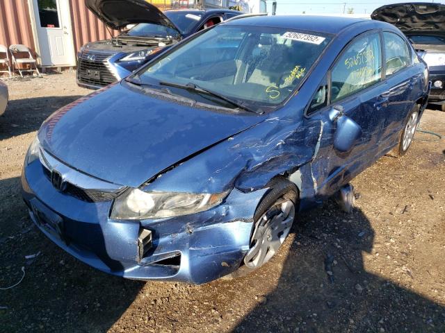 Photo 2 from auction – 2010 HONDA CIVIC with VIN 19XFA1F56AE085466