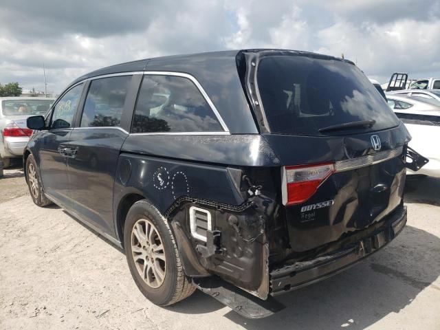 Photo 3 from auction – 2011 HONDA ODYSSEY EX with VIN 5FNRL5H63BB072397