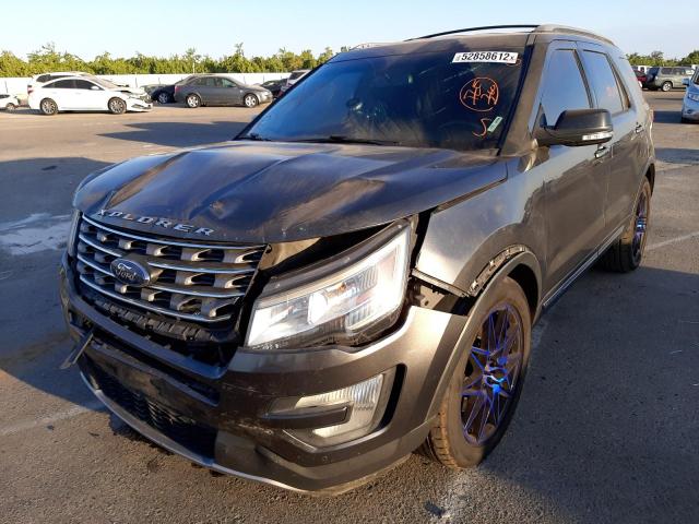 Photo 2 from auction – 2016 FORD EXPLORER X with VIN 1FM5K7D80GGC35181