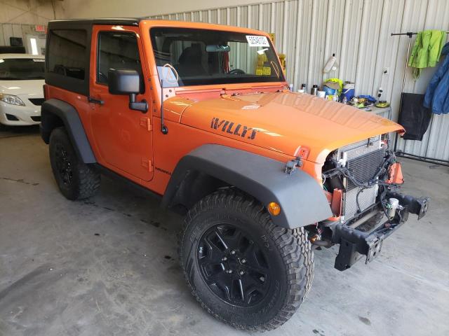 JEEP WRANGLER S 2015 with VIN 1C4AJWAG7FL669938 - Photo from auction