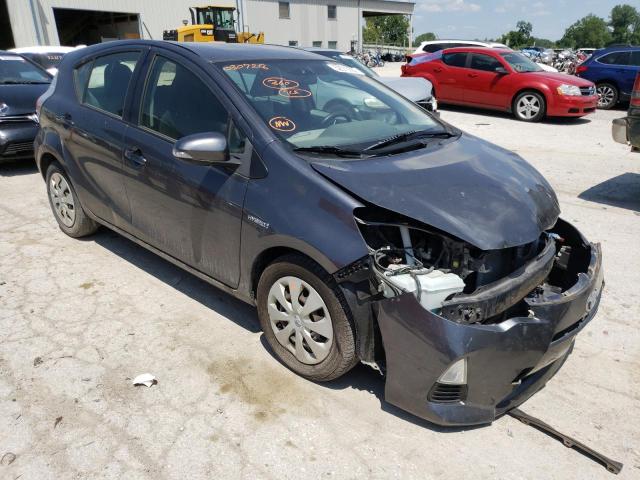 TOYOTA PRIUS C 2012 with VIN JTDKDTB35C1030728 - Photo from auction