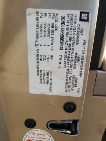 Photo 10 from auction – 2005 CHEVROLET EQUINOX LT with VIN 2CNDL73F256039443