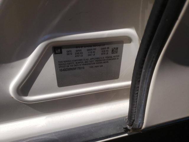 Photo 10 from auction – 2013 BUICK LACROSSE with VIN 1G4GC5ER2DF178310