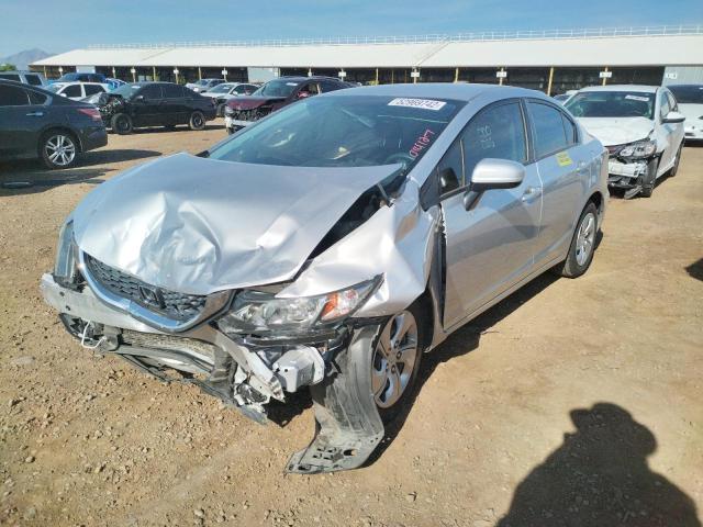 Photo 2 from auction – 2015 HONDA CIVIC LX with VIN 19XFB2F50FE014127