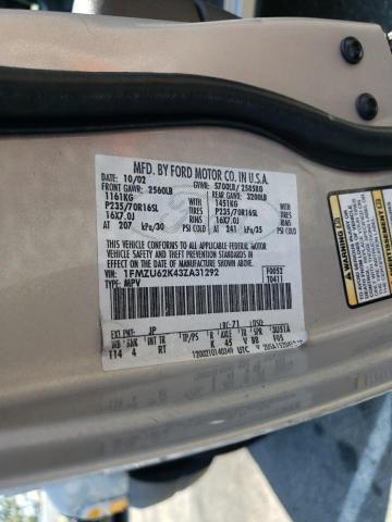Photo 10 from auction – 2003 FORD EXPLORER X with VIN 1FMZU62K43ZA31292