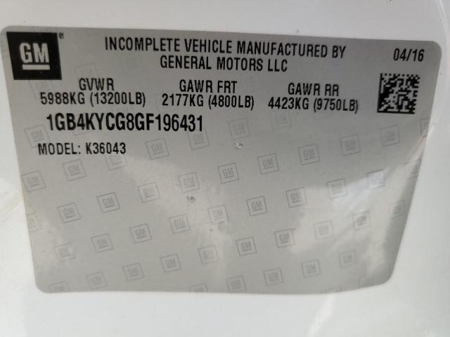 Photo 10 from auction – 2016 CHEVROLET SILVERADO with VIN 1GB4KYCG8GF196431