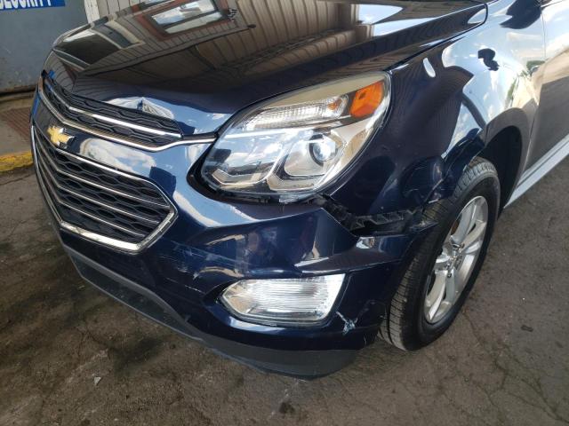 Photo 9 from auction – 2016 CHEVROLET EQUINOX LT with VIN 2GNALCEK3G6274843
