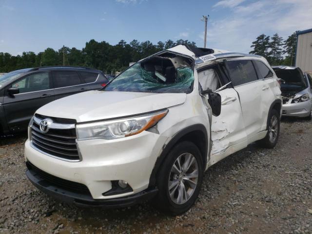 Photo 2 from auction – 2015 TOYOTA HIGHLANDER with VIN 5TDKKRFH9FS059932