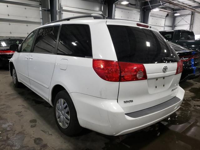 Photo 3 from auction – 2010 TOYOTA SIENNA CE with VIN 5TDKK4CC9AS303597