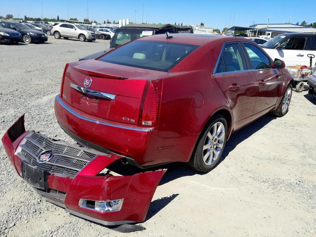 Photo 4 from auction – 2008 CADILLAC CTS HI FEA with VIN 1G6DV57V280207702