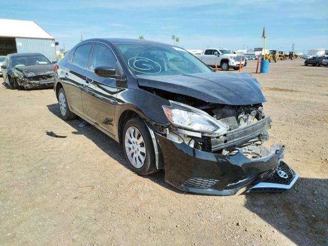NISSAN SENTRA S 2019 with VIN 3N1AB7AP2KY323433 - Photo from auction