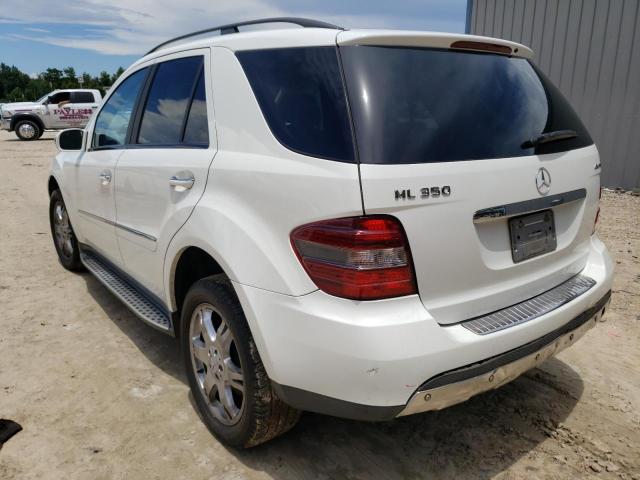 Photo 3 from auction – 2007 MERCEDES-BENZ ML 350 with VIN 4JGBB86E17A270634