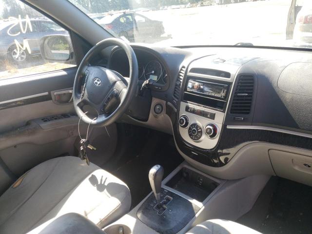 Photo 9 from auction – 2009 HYUNDAI SANTA FE G with VIN 5NMSG73D89H260669