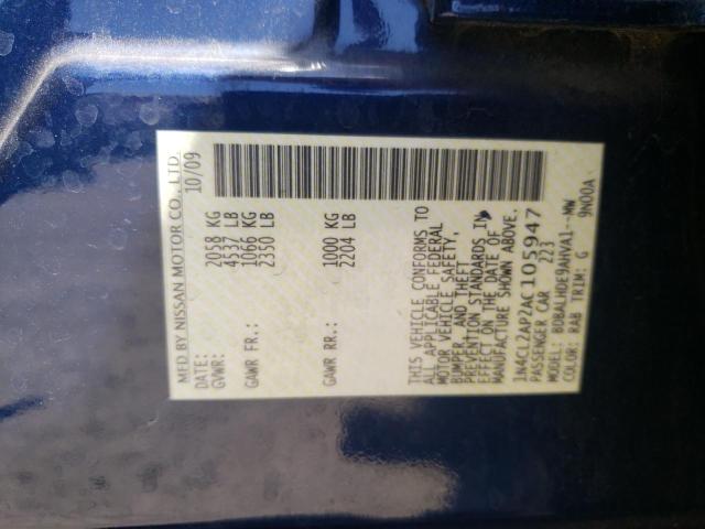 Photo 10 from auction – 2010 NISSAN ALTIMA HYB with VIN 1N4CL2AP2AC105947