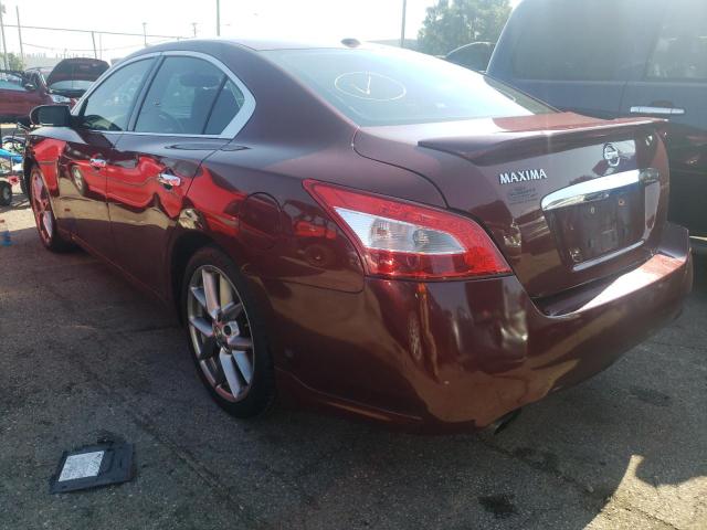 Photo 3 from auction – 2010 NISSAN MAXIMA S with VIN 1N4AA5AP0AC851442