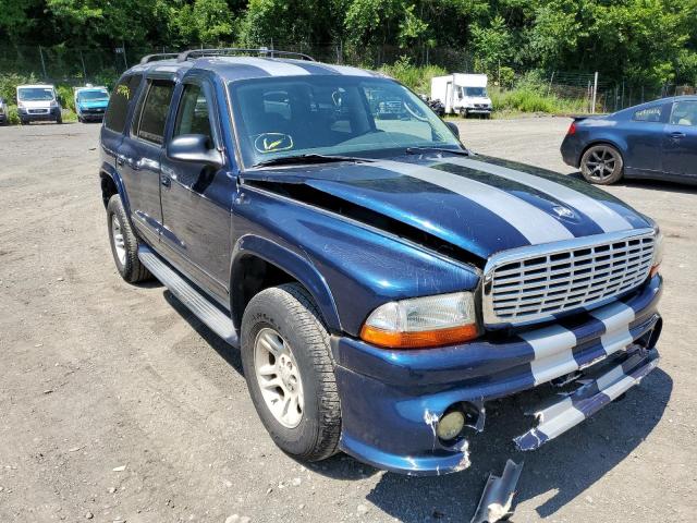 DODGE DURANGO SL 2003 with VIN 1D4HS48NX3F508369 - Photo from auction
