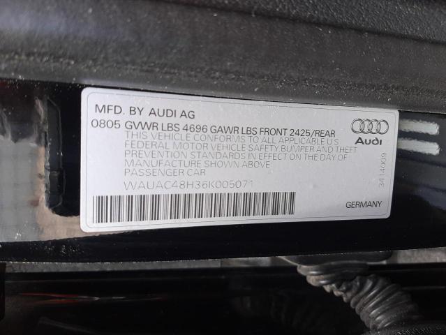 Photo 10 from auction – 2006 AUDI A4 1.8 CAB with VIN WAUAC48H36K005071