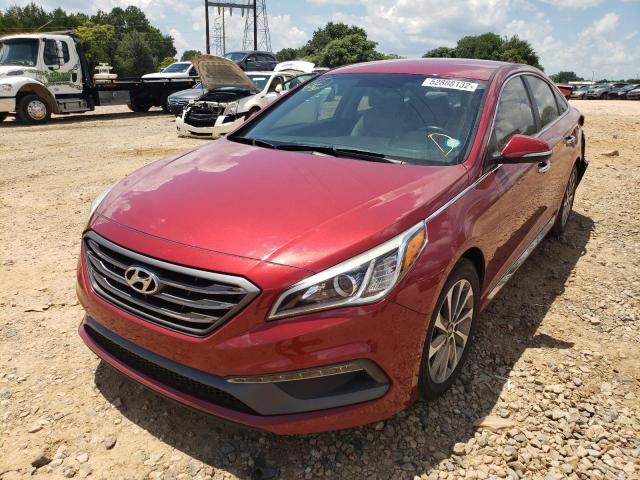 Photo 2 from auction – 2015 HYUNDAI SONATA SPO with VIN 5NPE34AF7FH080240