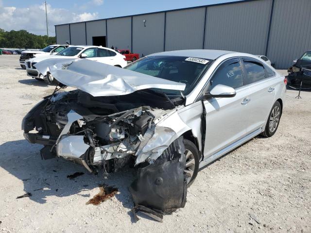 Photo 2 from auction – 2015 HYUNDAI SONATA SPO with VIN 5NPE34AF3FH219070