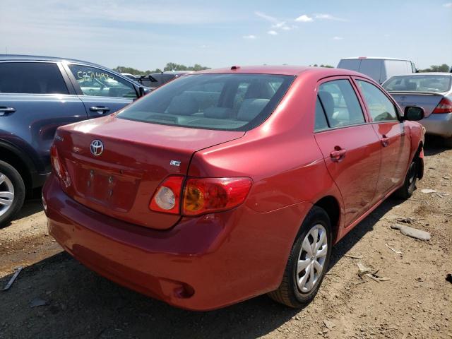 Photo 4 from auction – 2009 TOYOTA COROLLA BA with VIN 2T1BU40E09C116981