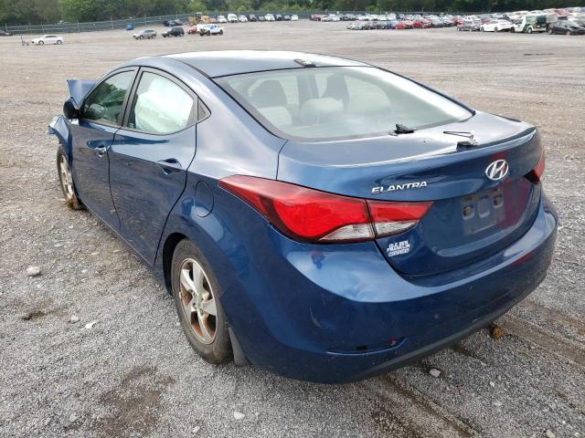 Photo 3 from auction – 2014 HYUNDAI ELANTRA SE with VIN KMHDH4AEXEU144940