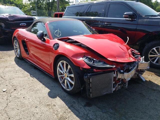 PORSCHE BOXSTER S 2017 with VIN WP0CB2A87HS240976 - Photo from auction