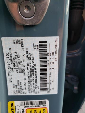 Photo 10 from auction – 2021 FORD BRONCO SPO with VIN 3FMCR9C69MRB12384