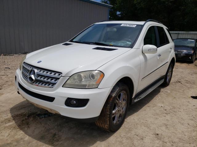 Photo 2 from auction – 2007 MERCEDES-BENZ ML 350 with VIN 4JGBB86E17A270634