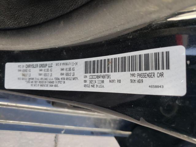 Photo 10 from auction – 2015 CHRYSLER 200 LIMITE with VIN 1C3CCCAB4FN607301
