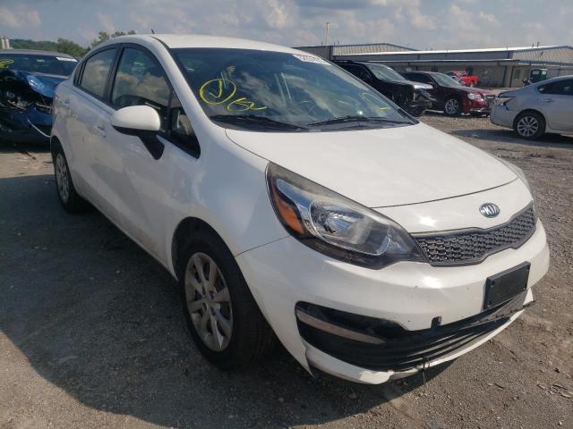 KIA RIO LX 2016 with VIN KNADM4A31G6646495 - Photo from auction