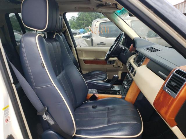 Photo 5 from auction – 2008 LAND ROVER RANGE ROVE with VIN SALMF154X8A281580