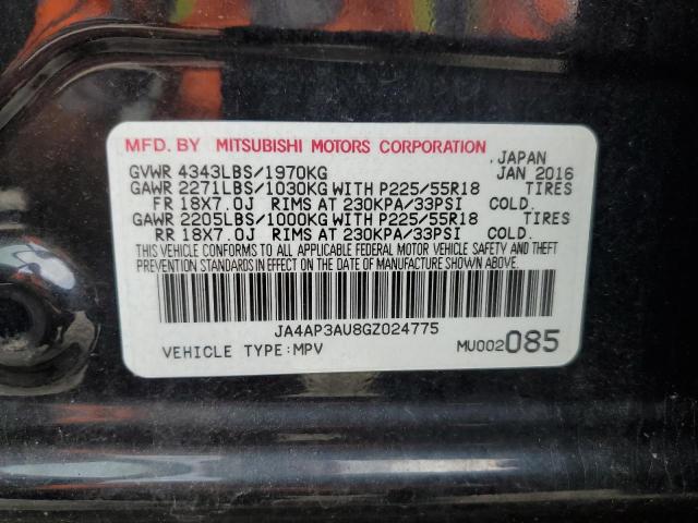 Photo 10 from auction – 2016 MITSUBISHI OUTLANDER with VIN JA4AP3AU8GZ024775