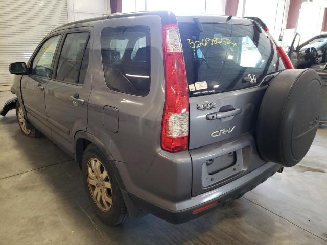 Photo 3 from auction – 2005 HONDA CR-V SE with VIN JHLRD78995C045017