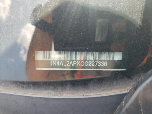 Photo 10 from auction – 2012 NISSAN ALTIMA BAS with VIN 1N4AL2APXCC227336
