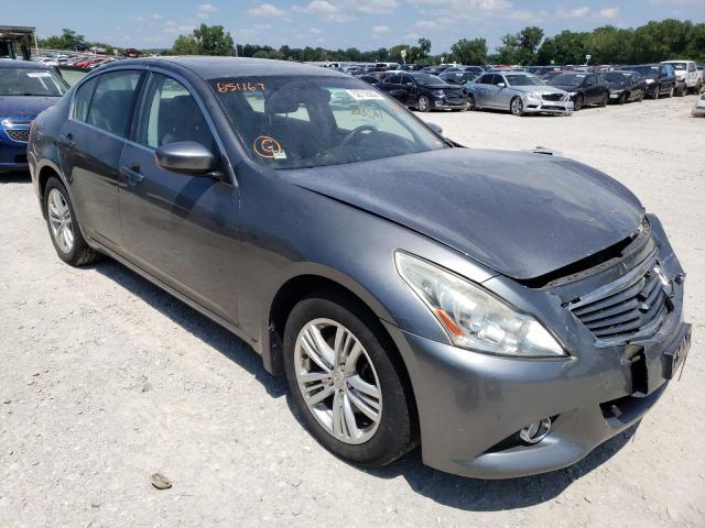 INFINITI G25 2011 with VIN JN1DV6ARXBM651167 - Photo from auction
