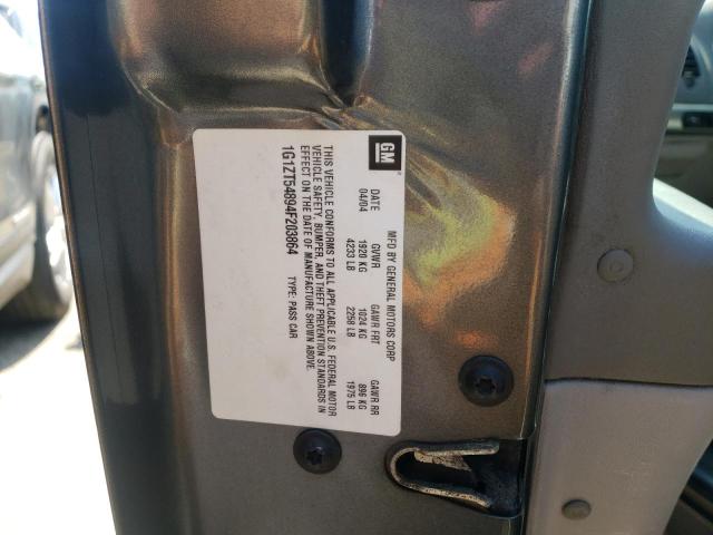 Photo 10 from auction – 2004 CHEVROLET MALIBU LS with VIN 1G1ZT54894F203864