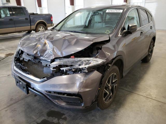 Photo 2 from auction – 2016 HONDA CR-V SE with VIN 2HKRM4H40GH705324