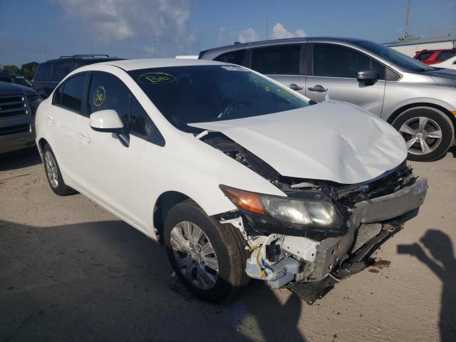 HONDA CIVIC LX 2012 with VIN 2HGFB2F57CH603371 - Photo from auction