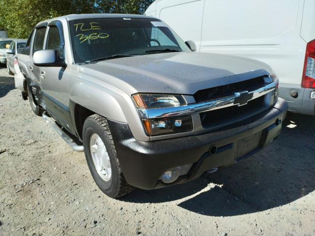CHEVROLET AVALANCHE 2002 with VIN 3GNEK13T02G100424 - Photo from auction