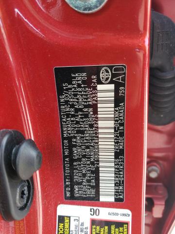 Photo 10 from auction – 2015 TOYOTA COROLLA L with VIN 2T1BURHE8FC378275