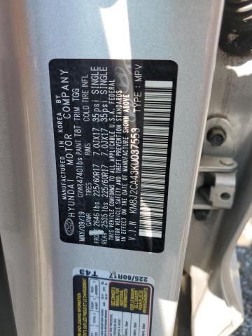 Photo 10 from auction – 2019 HYUNDAI TUCSON SE with VIN KM8J2CA43KU037553