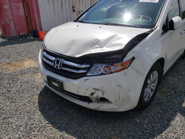 Photo 9 from auction – 2014 HONDA ODYSSEY EX with VIN 5FNRL5H65EB042578