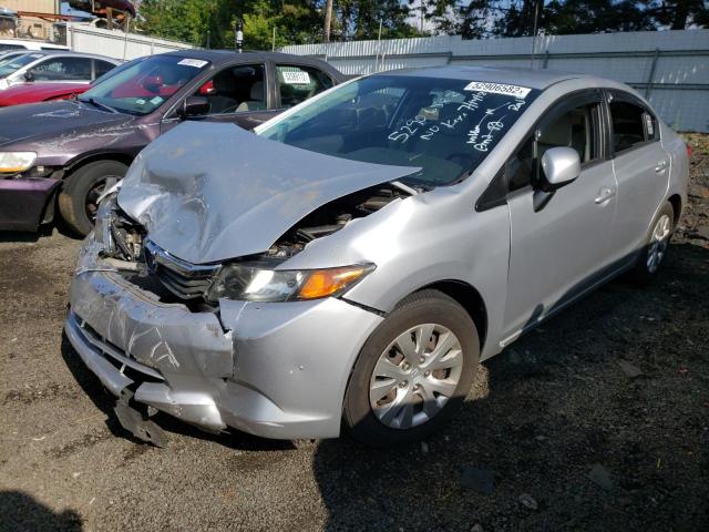 Photo 2 from auction – 2012 HONDA CIVIC LX with VIN 2HGFB2F53CH584995
