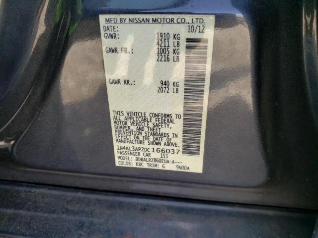 Photo 10 from auction – 2013 NISSAN ALTIMA 2.5 with VIN 1N4AL3AP2DC166037