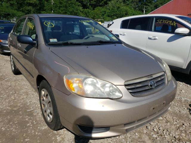 TOYOTA COROLLA CE 2004 with VIN 2T1BR32E14C196115 - Photo from auction