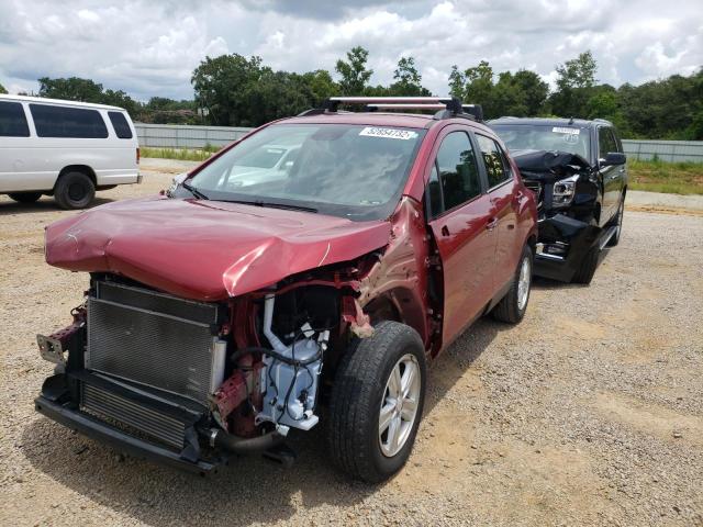 Photo 2 from auction – 2019 CHEVROLET TRAX 1LT with VIN 3GNCJLSB8KL403358