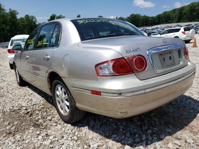 Photo 3 from auction – 2004 KIA AMANTI with VIN KNALD124545019754