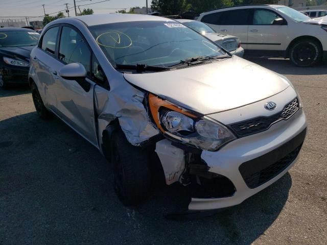 KIA RIO LX 2015 with VIN KNADM5A30F6518107 - Photo from auction